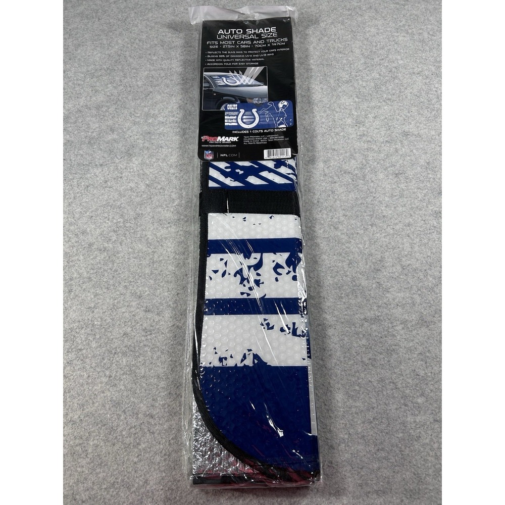 ProMark Indianapolis Colts Team NFL Licensed Automotive Car/Truck Sun Shade New